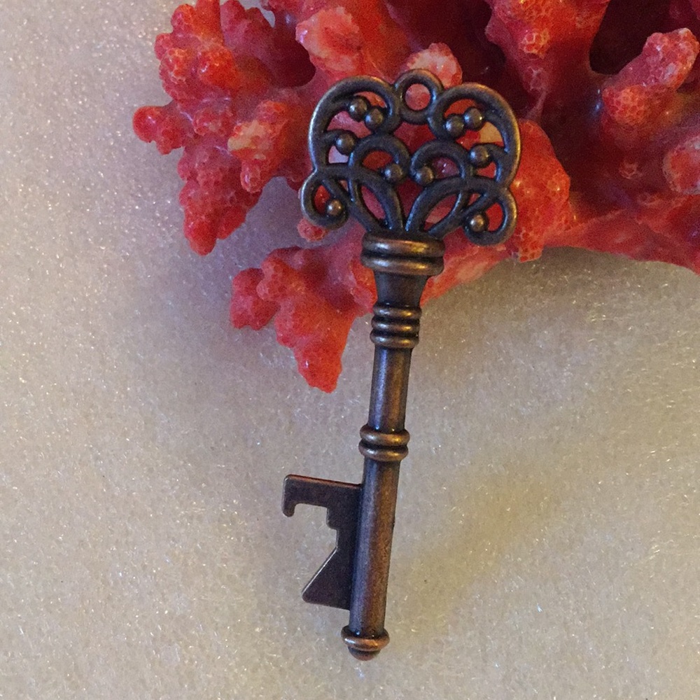 Copper Key Pendent - image 3